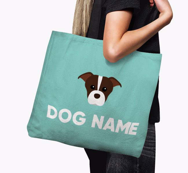 Personalised {dogsName} Icon Canvas Bag